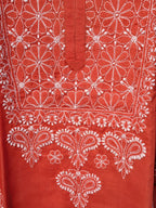 Red Cotton Kurta
