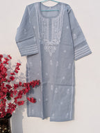 Grey Cotton Kurta