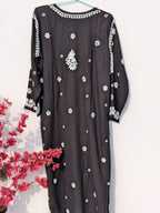 Grey Rayon Kurta