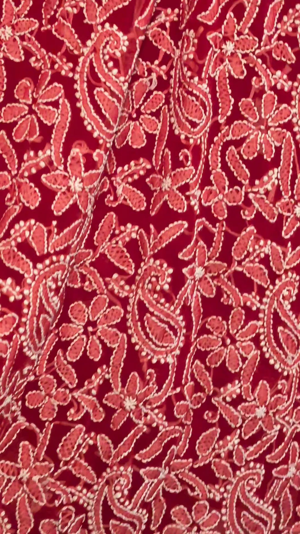 Red Jaal suit unstitched
