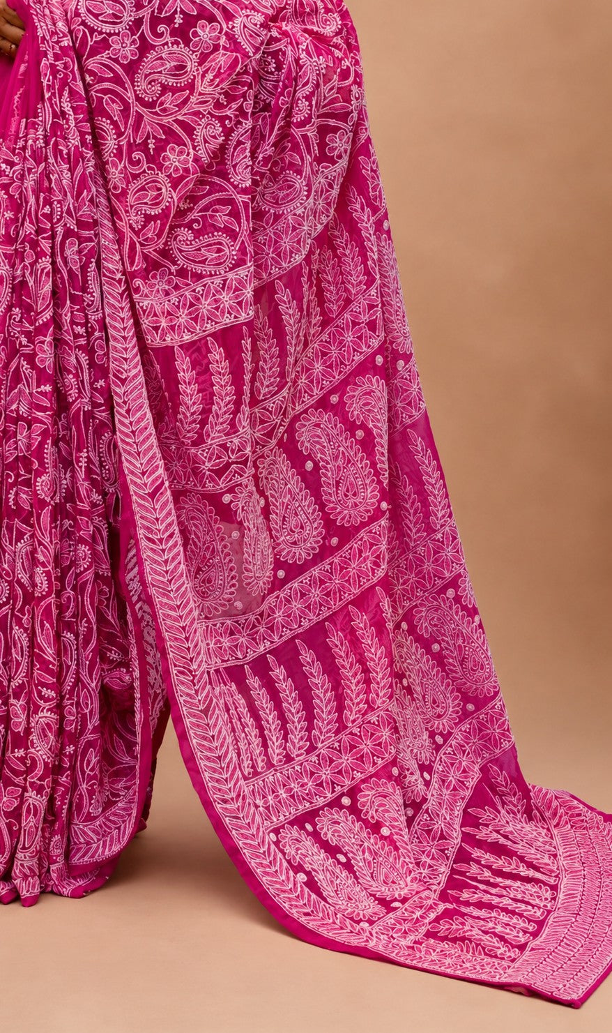 Rani pink full jaal