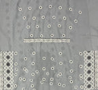 Jaal suit cross design